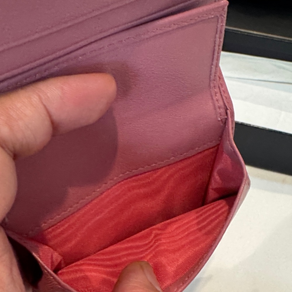 Authentic Prada Rose Leather Wallet - Picture 14 of 16